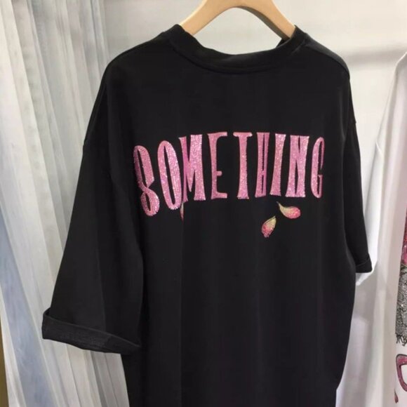 Tops - Black large size Women's  T-shirt Size xl